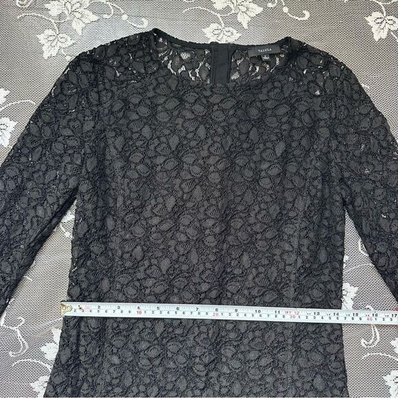 Aritzia Talula Long Sleeve Black Lace dress Sz 2 - Picture 12 of 13